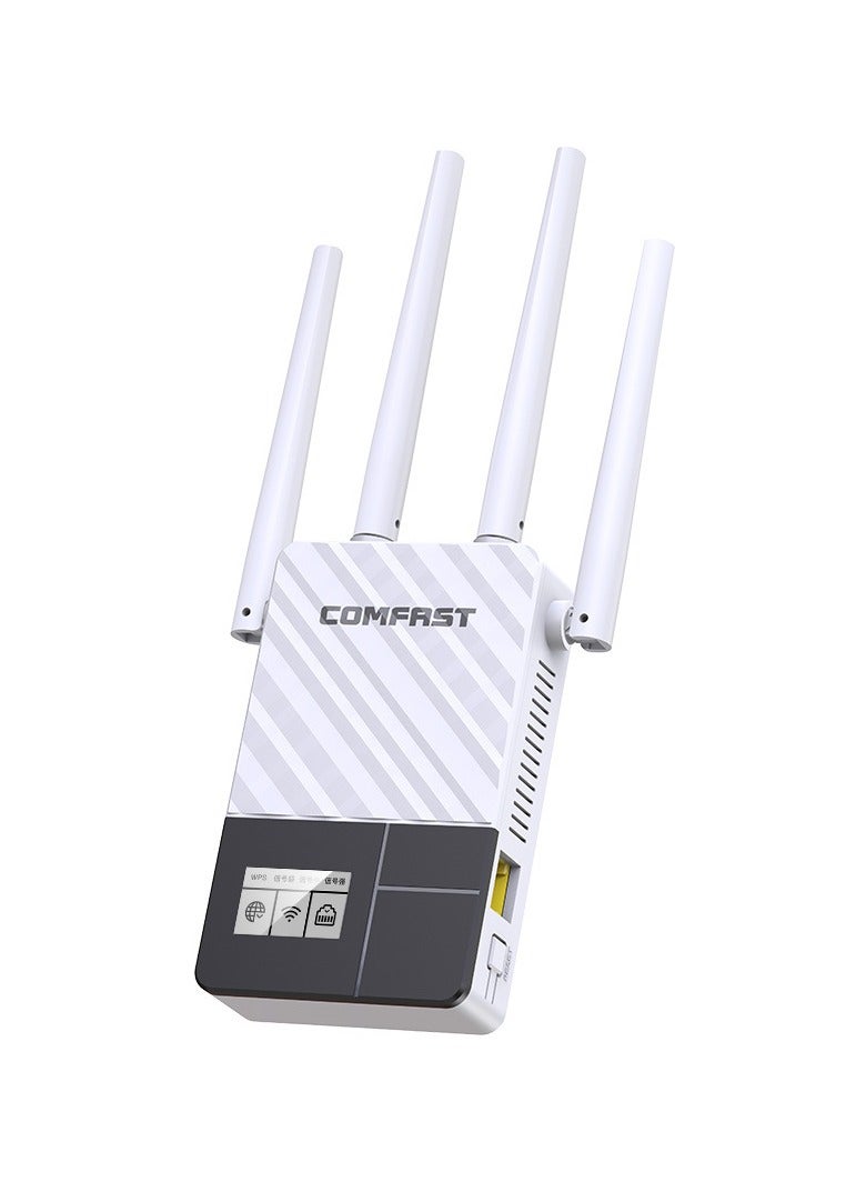 Comfast WR760AC four antenna 5G dual band 1200M network WIFI signal enhancement signal amplifier