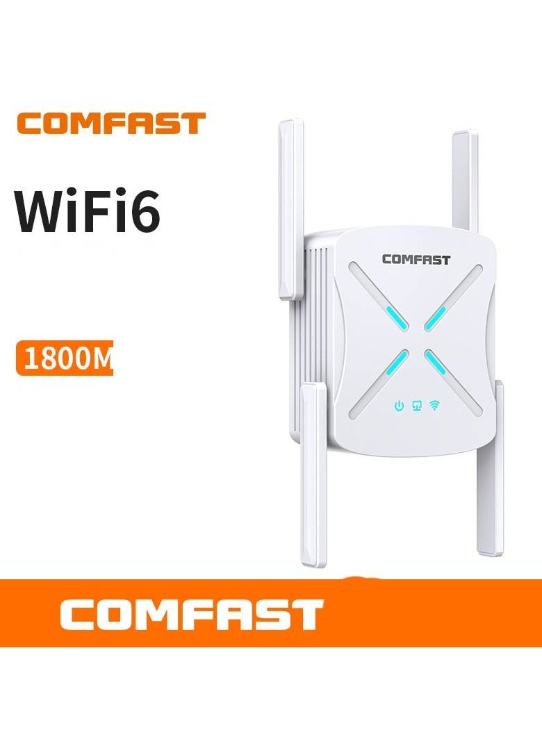 Comfast wifi signal amplifier dual band 5G full gigabit 1800M signal enhancement wireless relay XR182