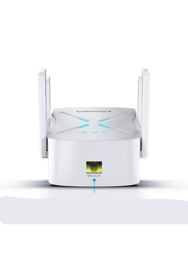 Comfast wifi signal amplifier dual band 5G full gigabit 1800M signal enhancement wireless relay XR182