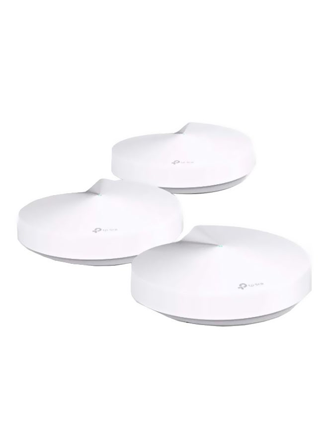 Deco Whole Home Mesh WiFi System(Deco M5) –Up to 5,500 sq. ft. Whole Home Coverage and 100+ Devices,WiFi Router/Extender Replacement, Anitivirus, 3-pack White