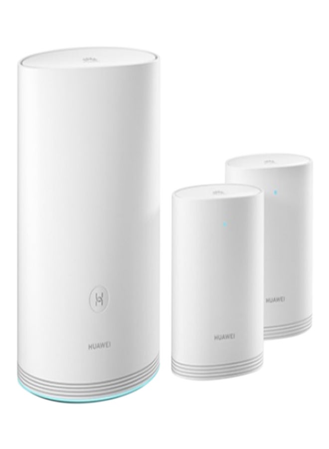 WIFI Q2 Pro Router (1 Base + 2 Satellite) White