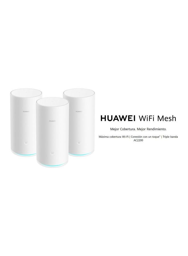 WS5800 Whole Home Mesh WiFi System, Pack of 3 White