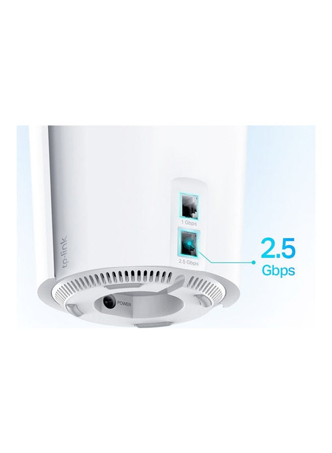 Deco Tri-Band WiFi 6 Mesh System(Deco X90) 2-Pack white