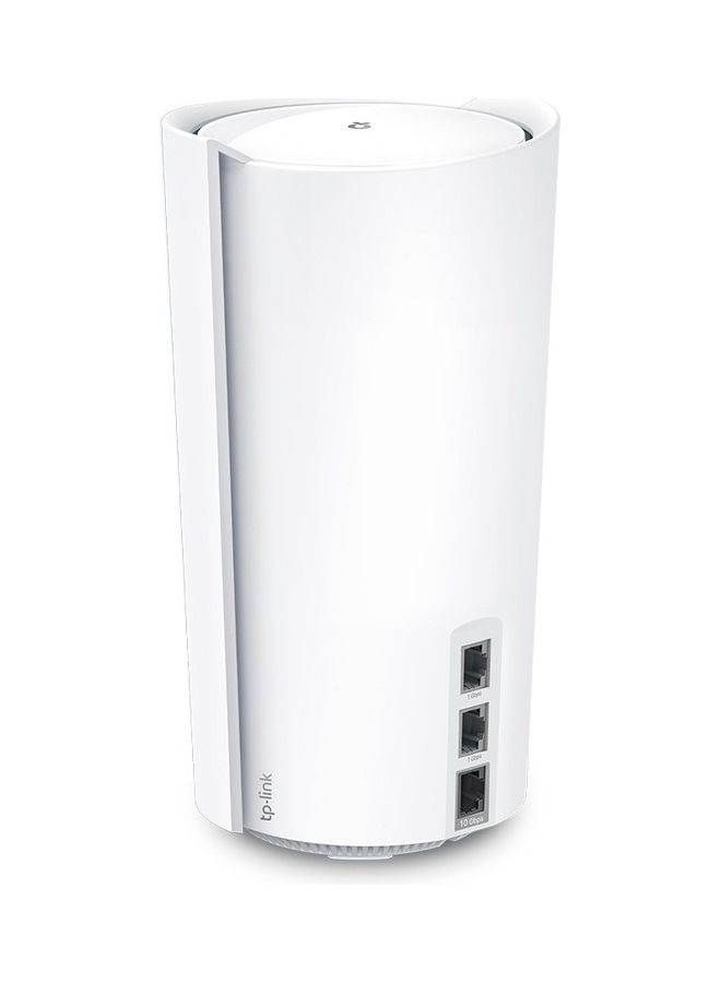 AXE11000 Tri Band 6E Wi-Fi Mesh Network System, 10Gbps Ethernet Port, Compatible With Alexa White