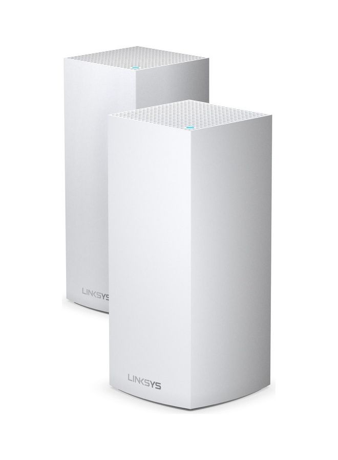 Velop MX8400 Tri-Band Whole Home Mesh WiFi 6 System (AX4200) WiFi Router 2-Pack | White