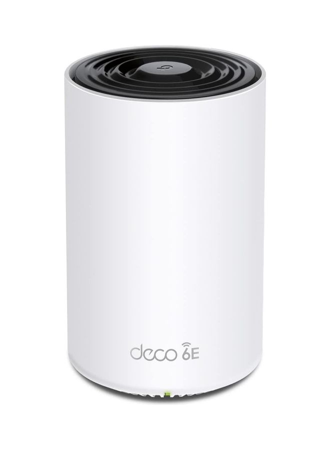 Deco AXE5400 Tri Band Wi-Fi 6E Mesh System Deco XE75 Covers up to 2900 Sq. Ft, Replaces Wi-Fi Router and Extender, AI Driven Mesh, New 6GHz Band, 1 Pack, Deco XE75(1-pack) White