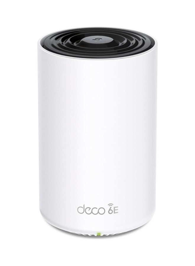 Deco AXE5400 Tri-Band WiFi 6E Mesh Router(Deco XE75 Pro) - 2.5G WAN/LAN Port, 2 x Gigabit LAN Ports, Covers up to 2900 Sq. Ft, Replaces Wi-Fi Router and Extender, AI-Driven Mesh, New 6GHz Band White