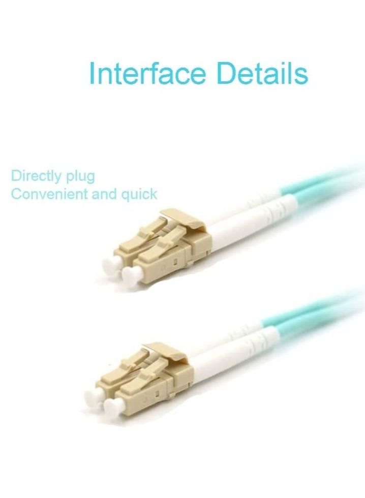 DKURVE® LC/UPC-LC/UPC OM3 Multimode 10G Fiber Patch cord 20M