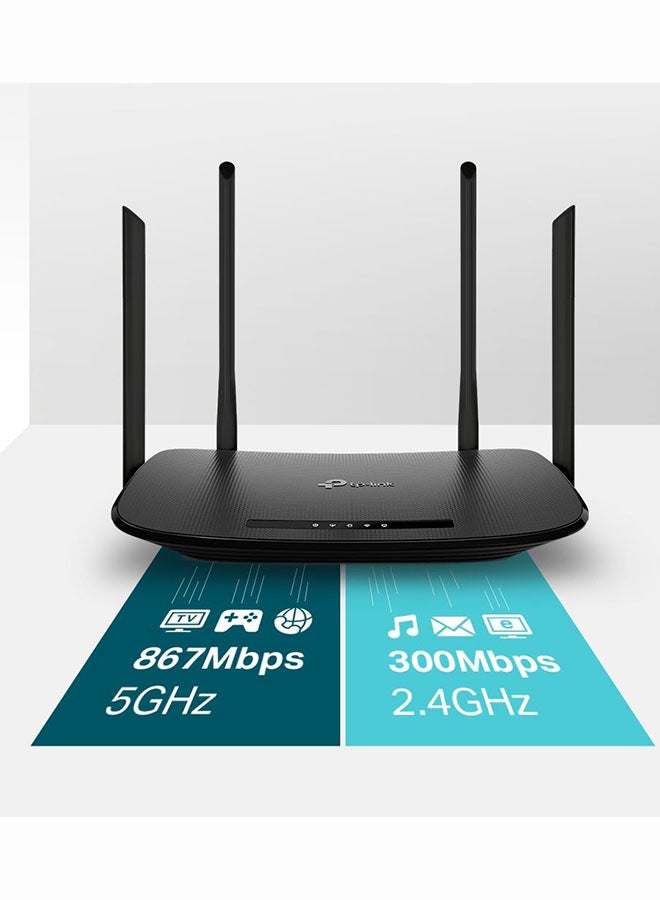 Archer VR300 AC1200 Wireless VDSL/ADSL Modem Router Black