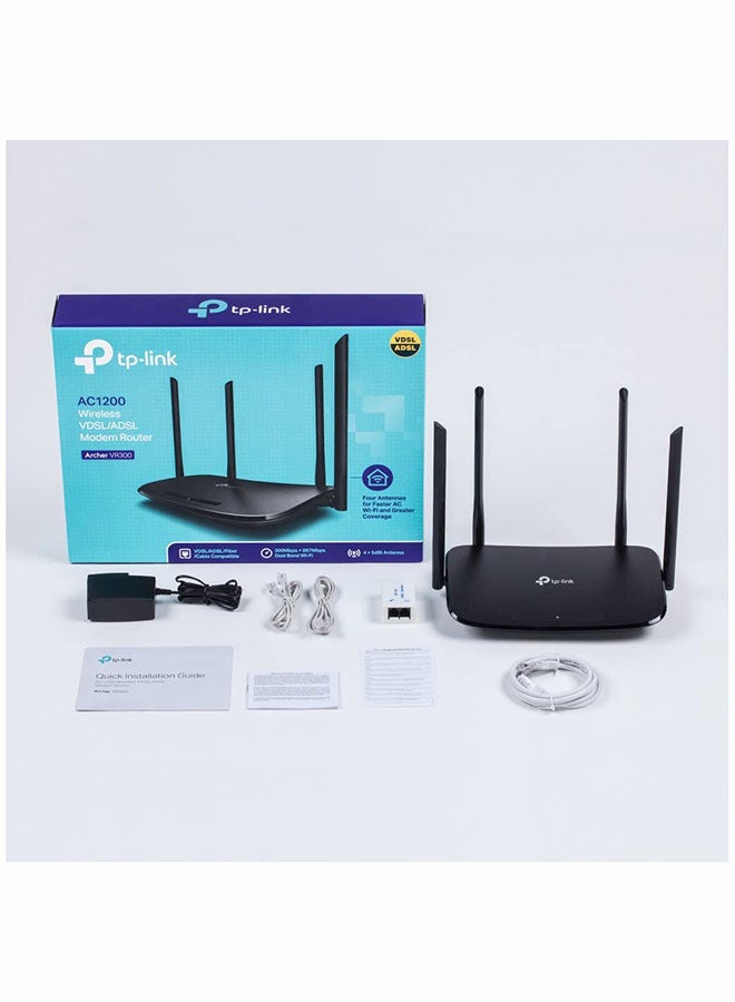 Archer VR300 AC1200 Wireless VDSL/ADSL Modem Router Black