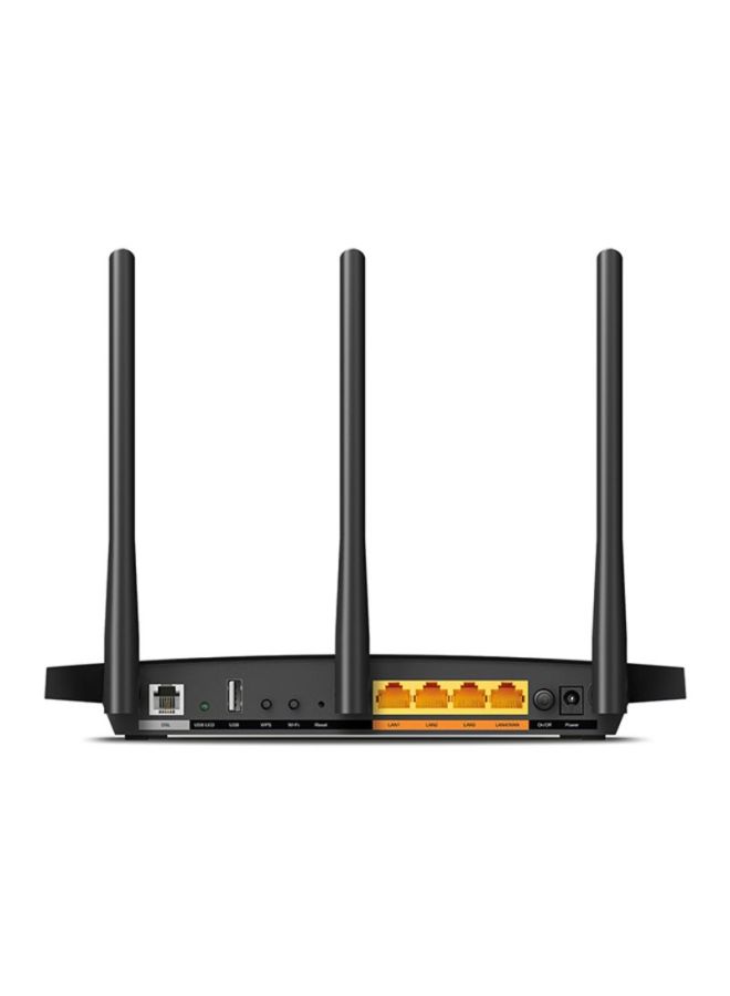 Archer Wireless Triple Antenna Router Black