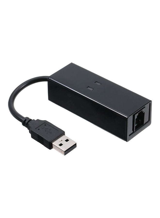 Pack Of 3 USB 2.0 56K Dial Up Fax Modem For Win XP/VISTA7/8/10 Black