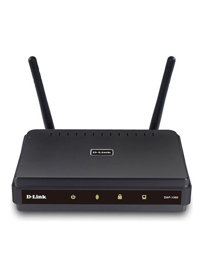 D-Link N 300 Access Point  modem Black