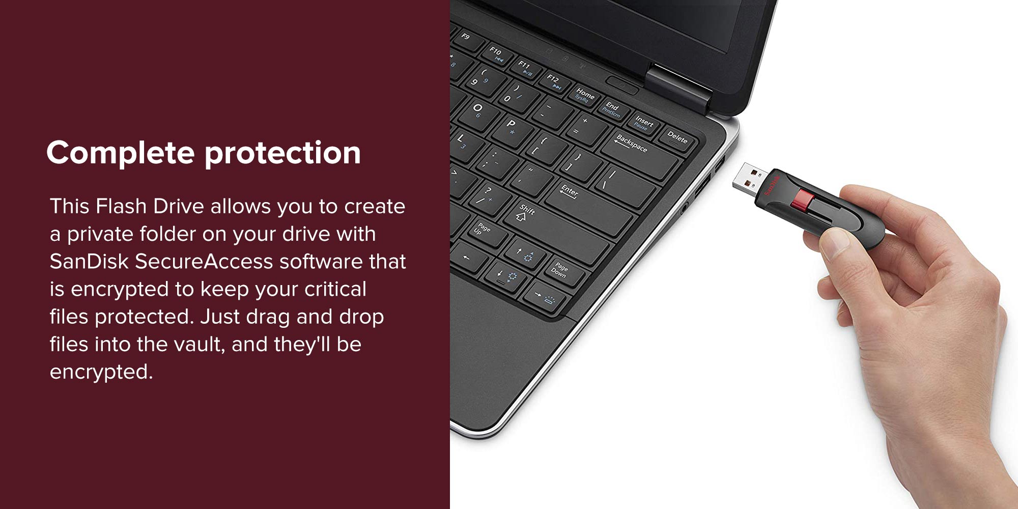 64GB Cruzer Glide 3.0 USB 2.0 Type B Flash Drive Lightweight SDCZ600-064G-G35 64 GB