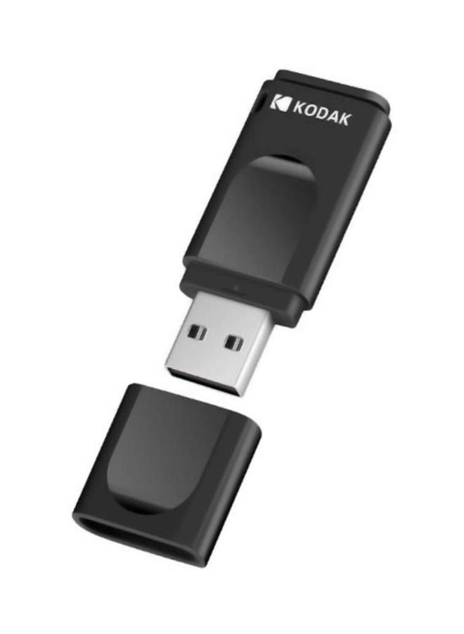 Portable Slim U-Disk USB Flash Drive C8985B-32GB-1 Black/Silver