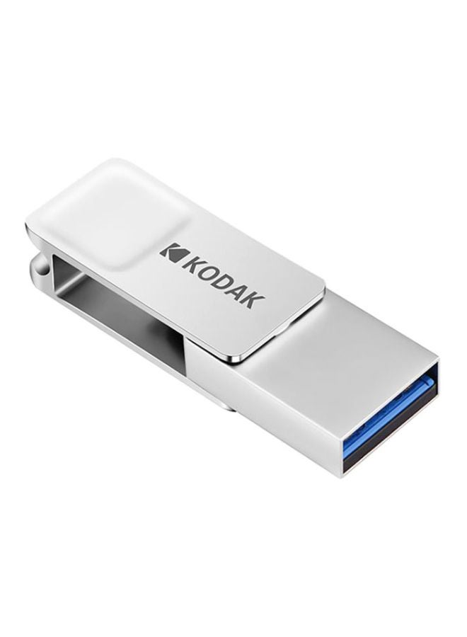 2-In-1 Type-C To USB 3.1 Metal Flash Drive C6687-32-L Silver