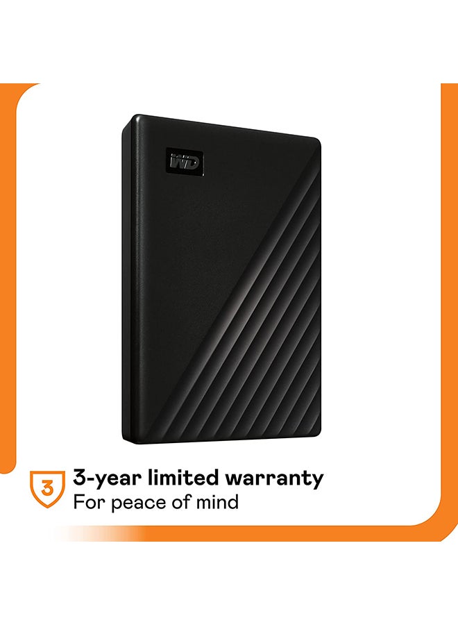 My Passport Portable External Hard Drive, Wdbyvg0010Bbk-Wesn 1 TB