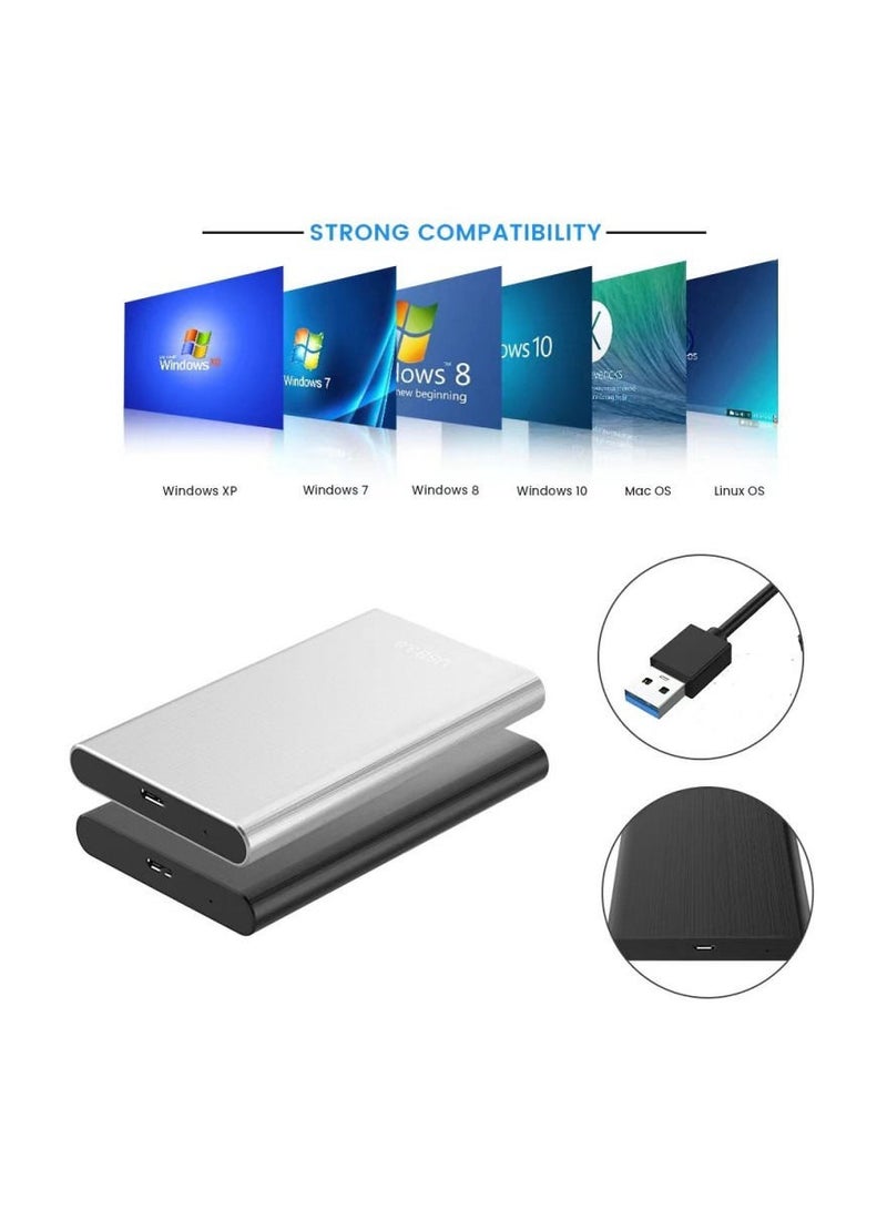 External Hard Disk Drive with Efficient Performance, SATA Hard Disk Computer Large Capacity Storage Device 4TB