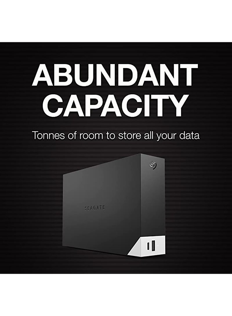 One Touch HUB 16 TB external Hard Drive, 2 USB Hu, 3.5 Inch, USB 3.0, PC, Notebook & Mac, Modellnr.: STLC16000400 16 TB