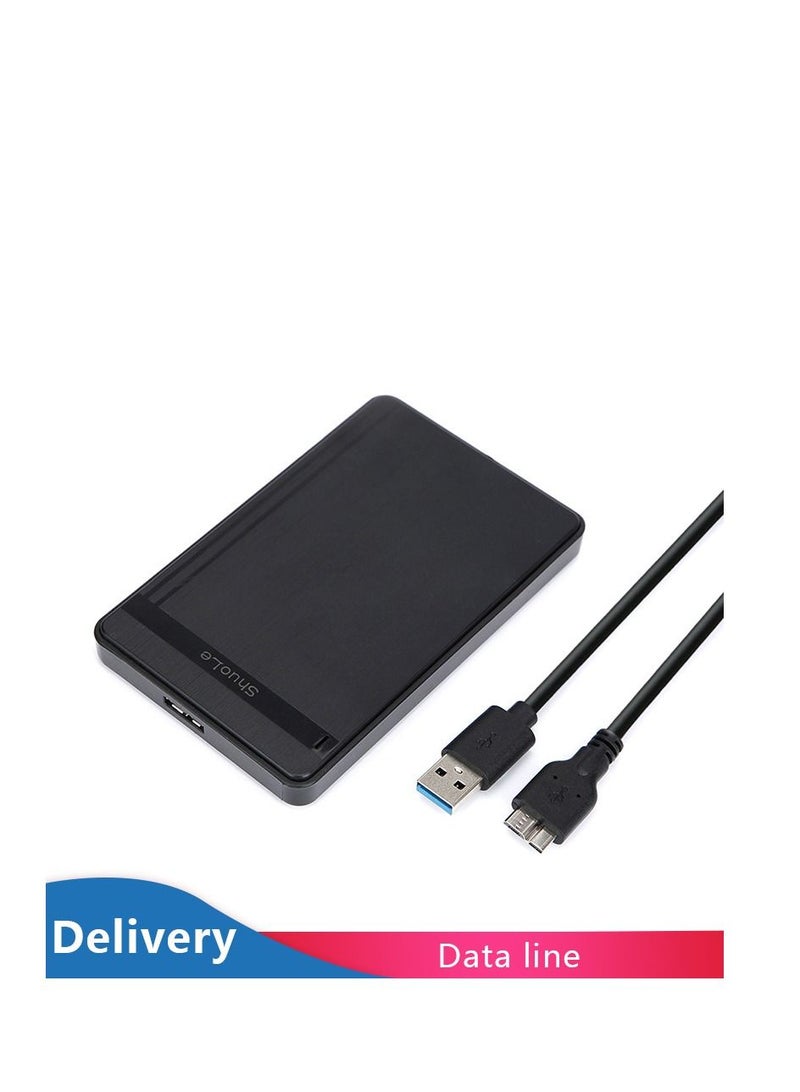 Enclosure Portable Mobile Hard Drive Cases for SSD External Storage With USB3.0/2.0 Cable ABS