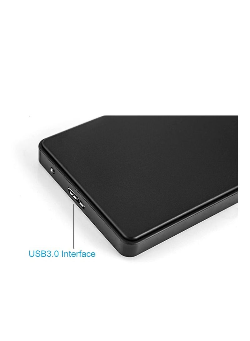 Enclosure Portable Mobile Hard Drive Cases for SSD External Storage With USB3.0/2.0 Cable ABS