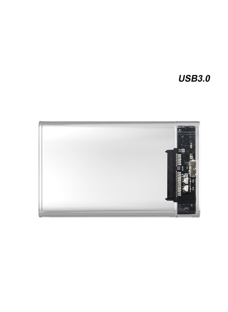 Transparent HDD Case for hard drive Super Speed USB 3.0 Gen 1 Mobile External Hard Drive Case