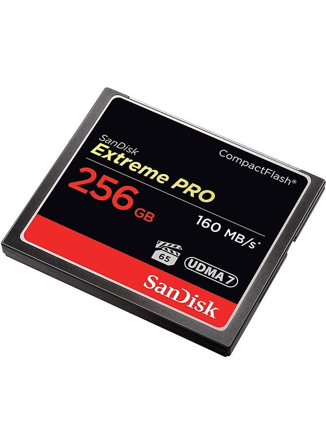 Extreme PRO CF 160MB/s 256 GB VPG 65, UDMA 7 256.0 GB