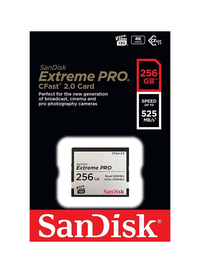 Extreme PRO Memory Card 2.0 525MB/s VPG130 256.0 GB