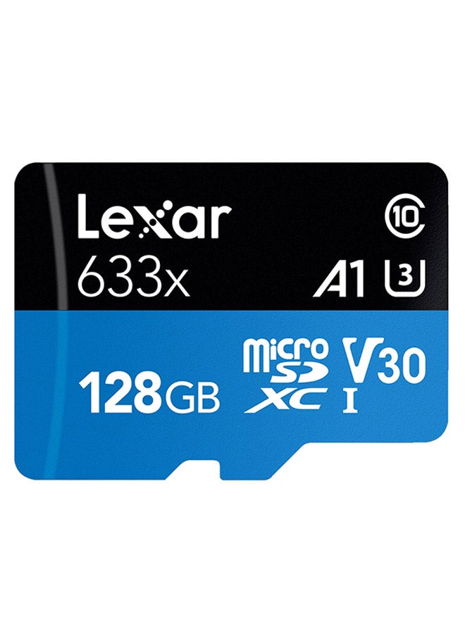 633X MicroSDXC 128gb Memory Card 128 GB