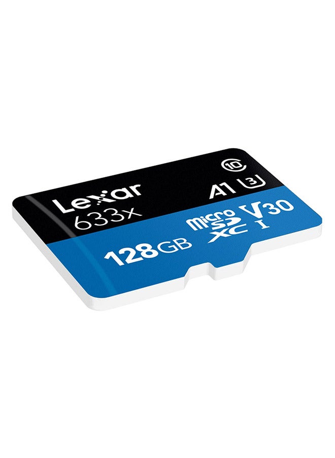 633X MicroSDXC 128gb Memory Card 128 GB