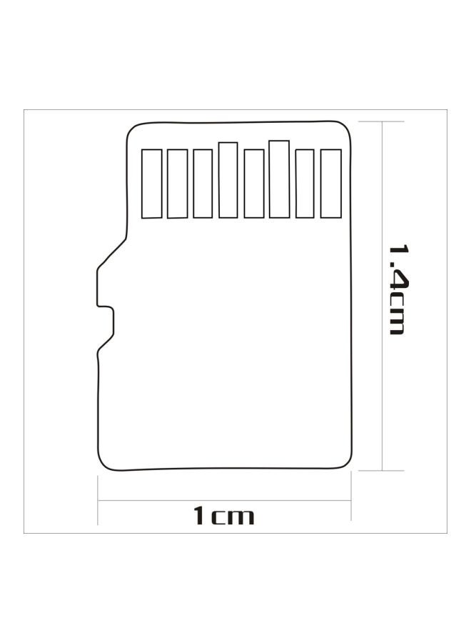 Class 10 MicroSD Memory Card Black