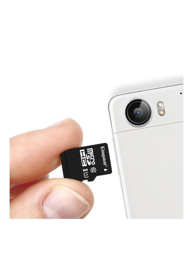 Class 10 MicroSD Memory Card Black