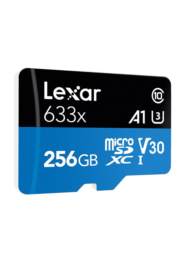 Micro SDXC Class10 Memory Card With Adapter Blue/Black