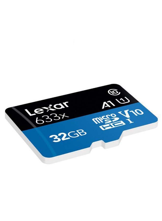 MicroSDXC Class 10 TF Memory Card Blue/Black