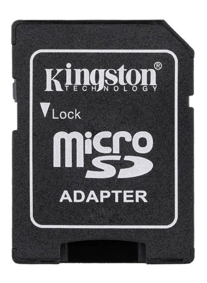 Class 10 Micro SDHC TF Flash Memory Card With Adapter Black