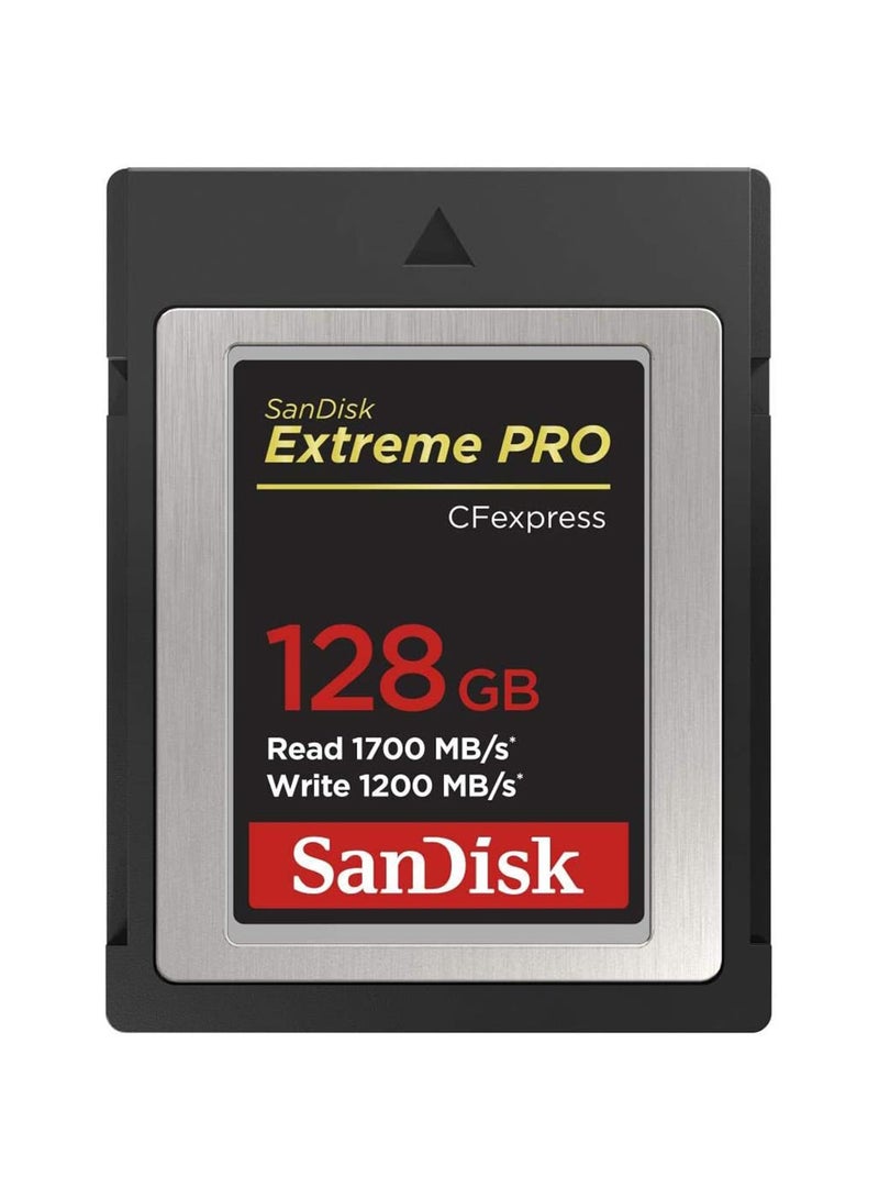 Extreme PRO CFexpress Card Type B,, 1700MB/s Read, 1200MB/s Write 128.0 GB