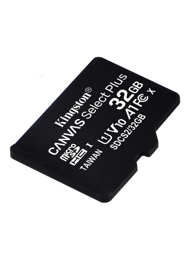 Canvas Select Plus MicroSD UHS-1 Memory Card Black