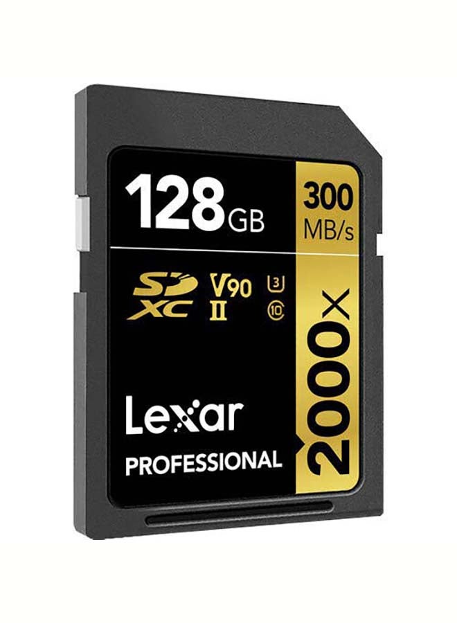 Professional 2000x SDHC /SDXC 128.0 GB