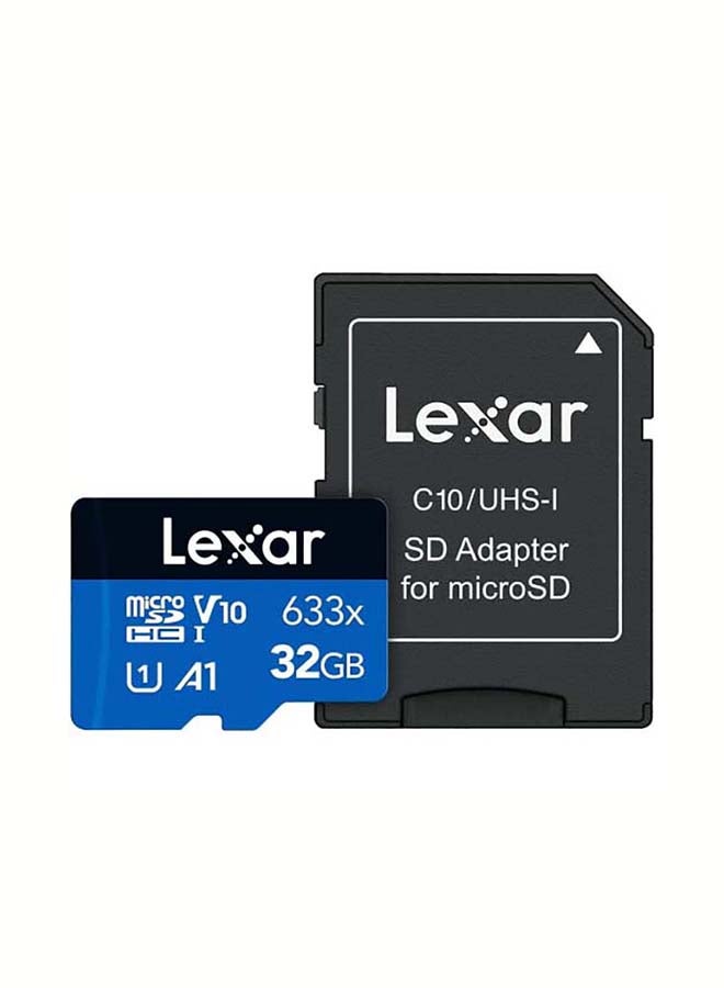 633x Micro SDHC/SDXC UHS-I Card 32.0 GB