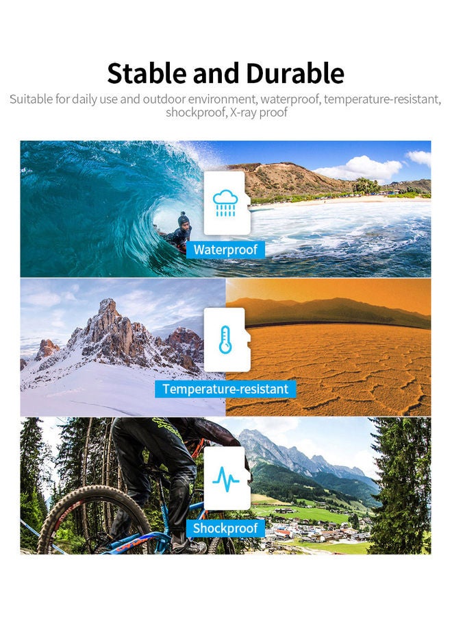 Canvas Go! Plus Micro SDXC I Memory Card Black/Blue/White