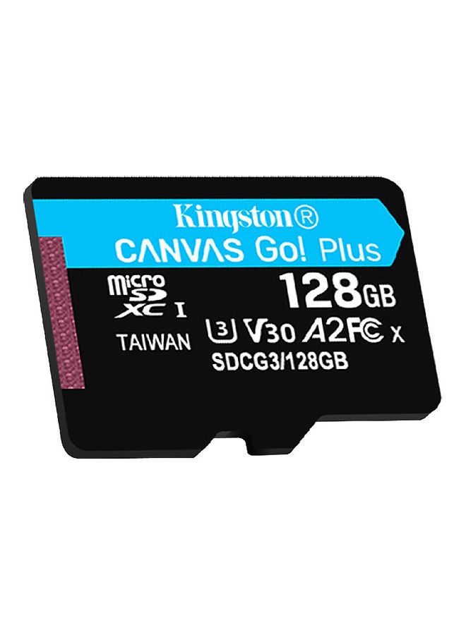 Canvas Go! Plus Micro SDXC I Memory Card Black/Blue/White