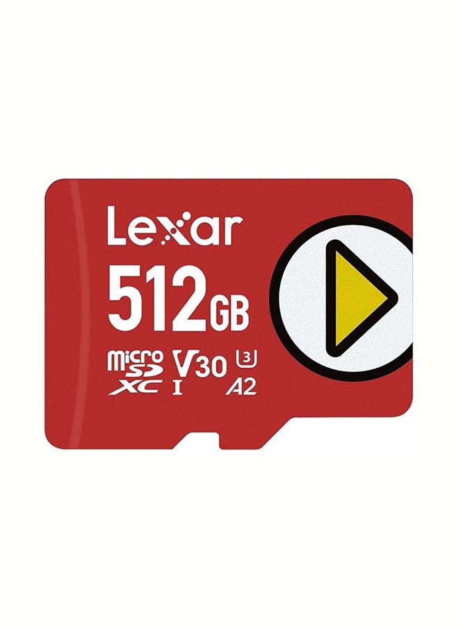 Play microSDXC UHS-I Card 512.0 GB