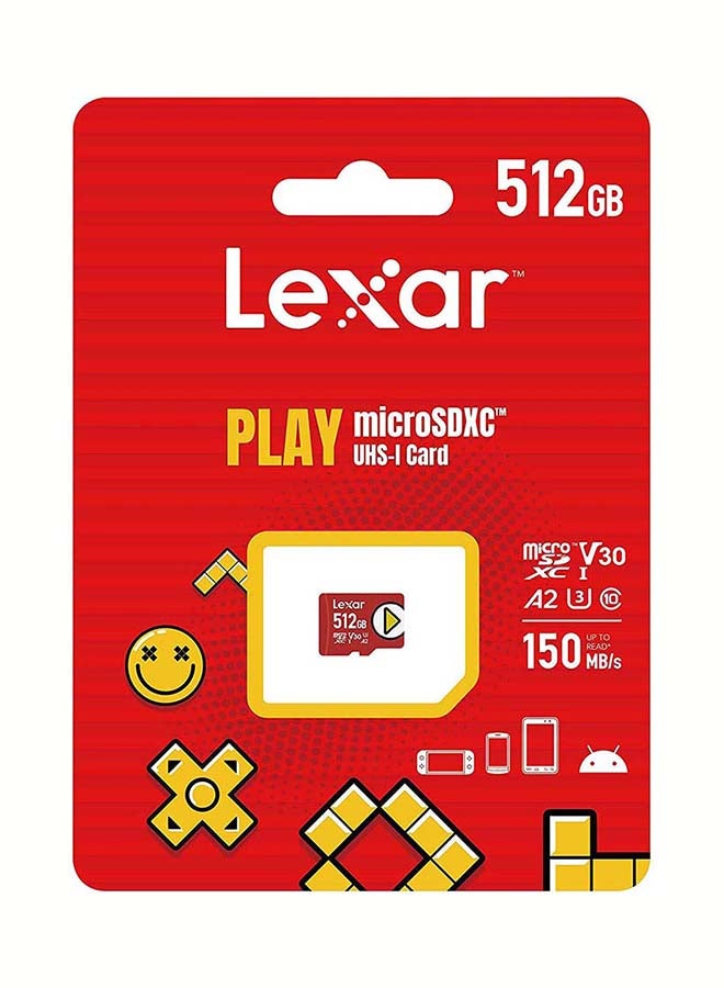 Play microSDXC UHS-I Card 512.0 GB