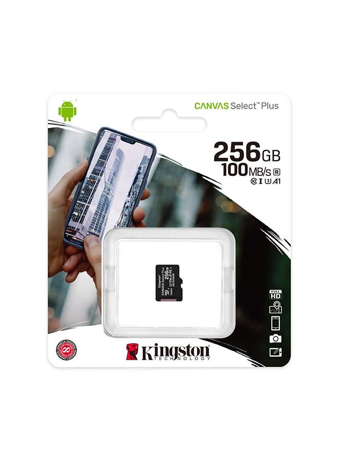 256GB micSDXC Canvas Select Plus 100R A1 C10 Single Pack w/o ADP 256.0 GB