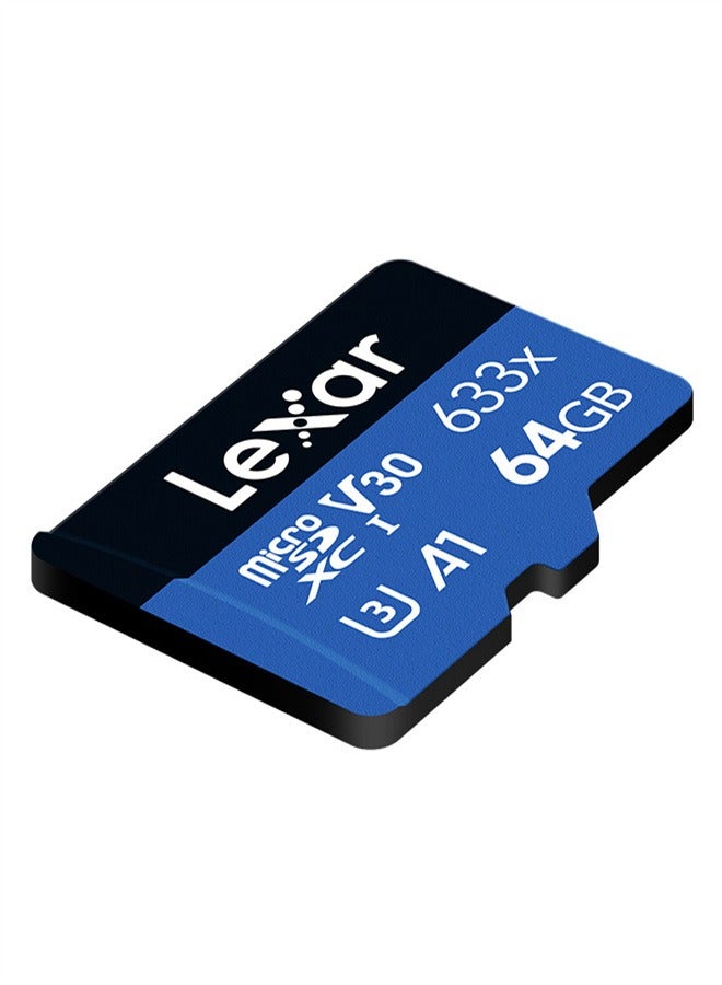 633x TF Card High-performance Micro SD Card Class10 U3 A1 V30 High Speed TF Card For Phone Camera Dashcam 64 GB