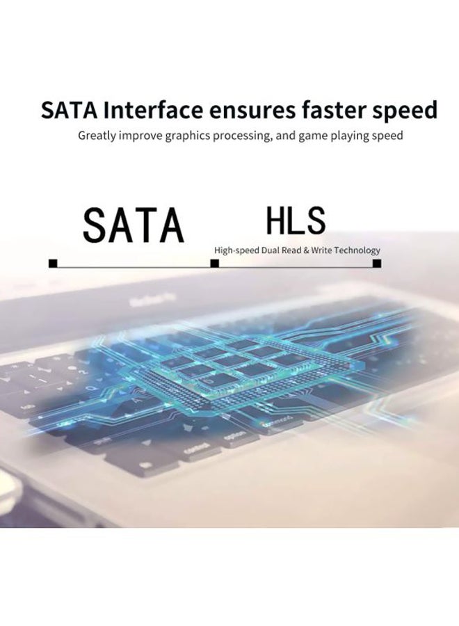 SATA Solid State Drive White