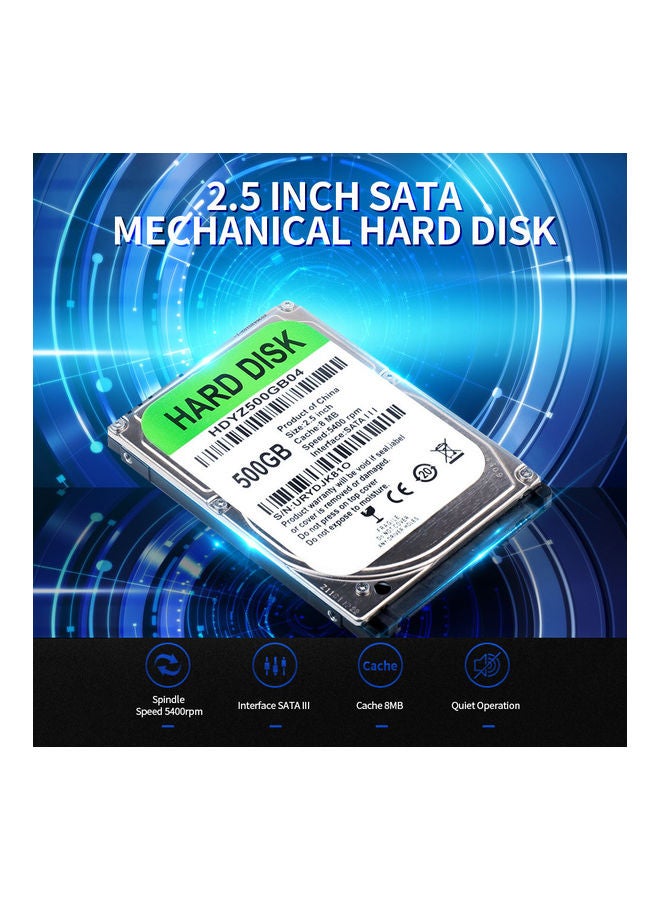 Mechanical Hard Disk Silver