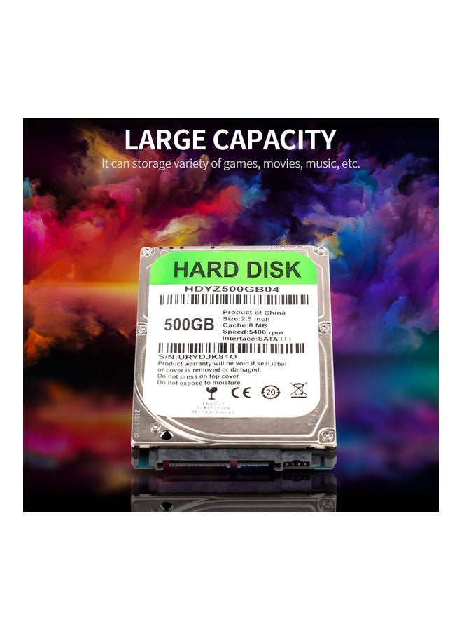 Mechanical Hard Disk Silver