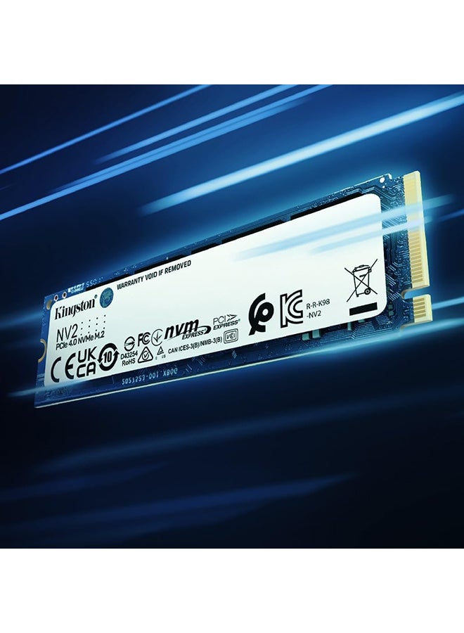 NV2 2TB M.2 2280 NVMe Internal SSD, Up to 3500MB/s Read / 2800MB/s Write Speed, Gen 4x4 NVMe PCIe Performance, 2.17G Vibration Operating | SNV2S/2000G 2 TB