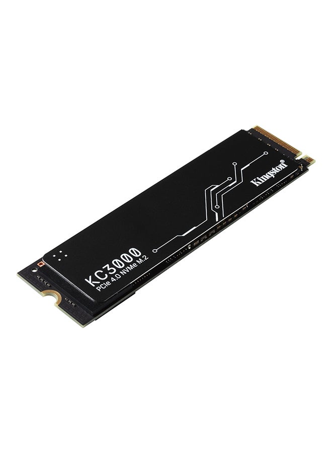 KC3000 2TB M.2 2280 Internal SSD, Up to 7000MB/s Read &Write Speed, PCIe 4.0 x4 NVMe 3D TLC, 1.6PBW Terabytes, Heatsink, Low Profile, Black | SKC3000D/2048G 2 TB